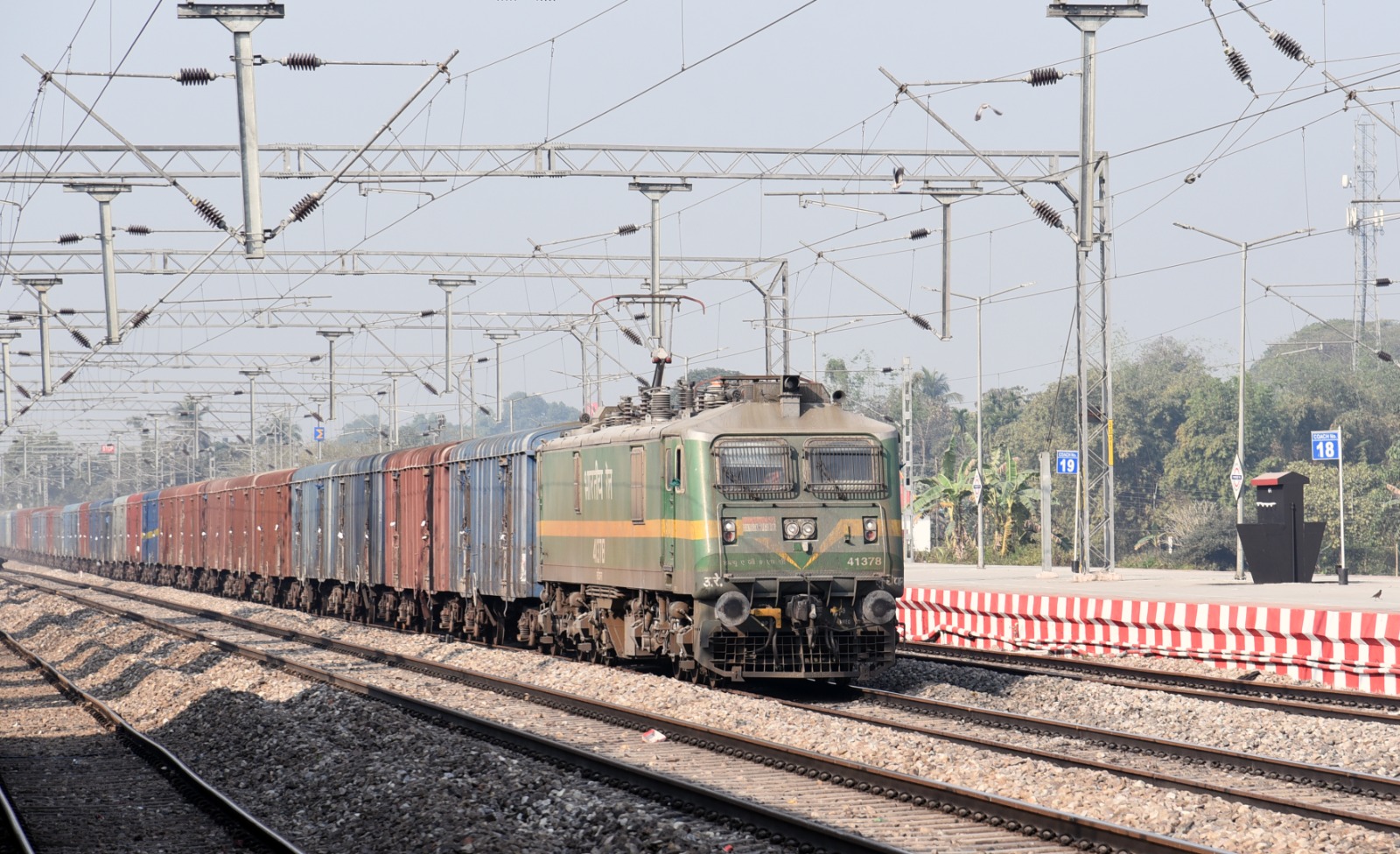 NFR unloads 1252 Freight rakes during the month of December - NE India ...