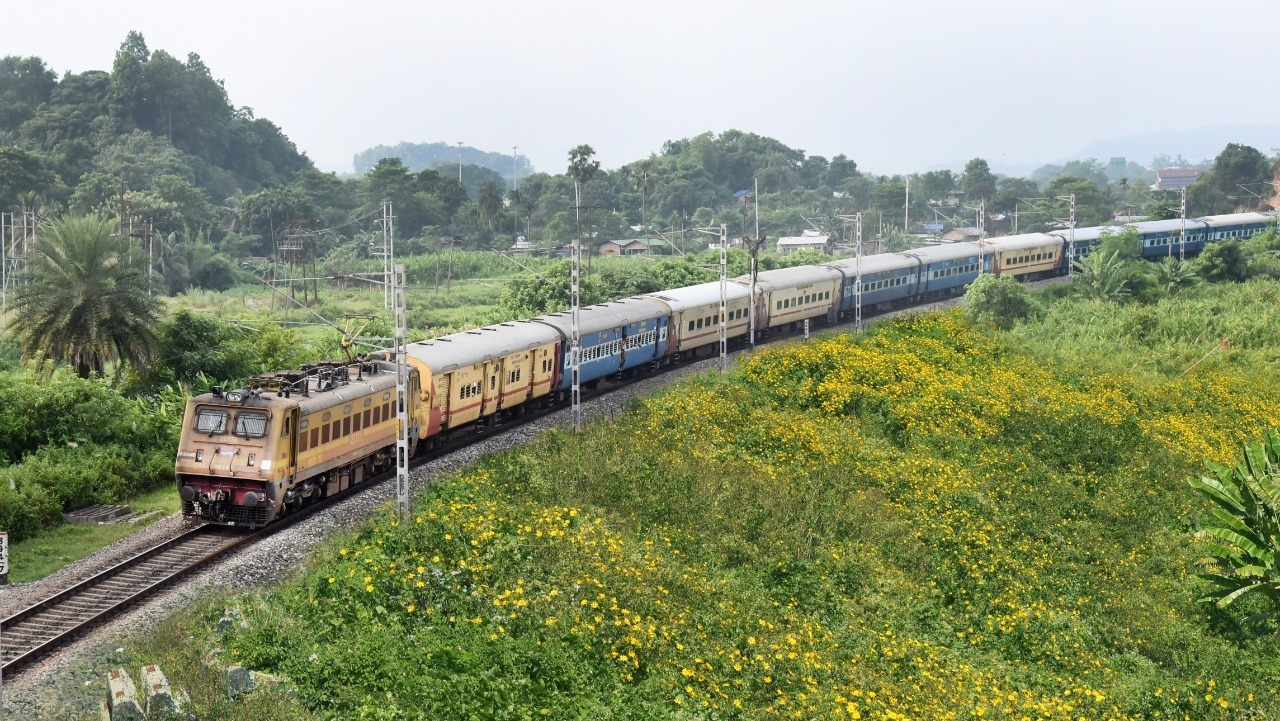 N. F. Railway will operate weekly special trains from Guwahati to Shri ...