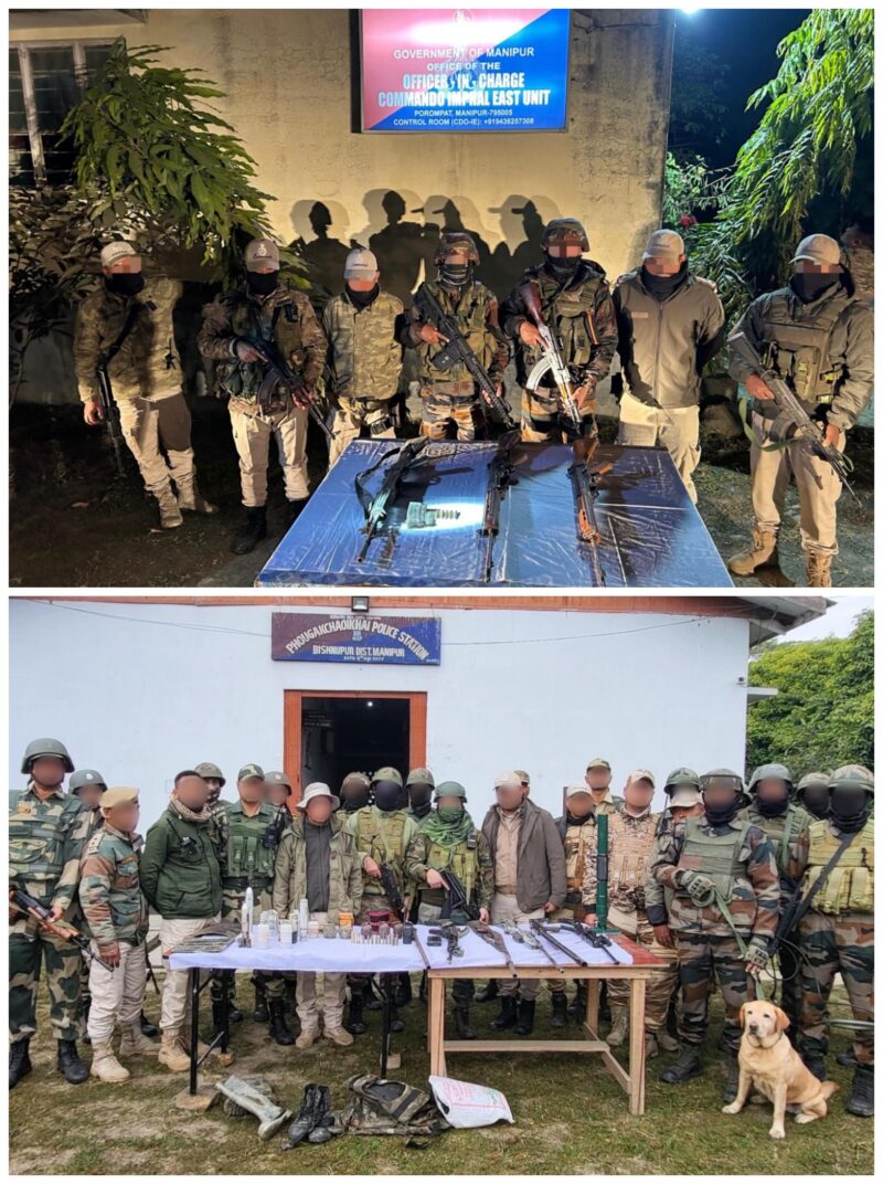 Joint Operations By Indian Army Assam Rifles And Security Forces